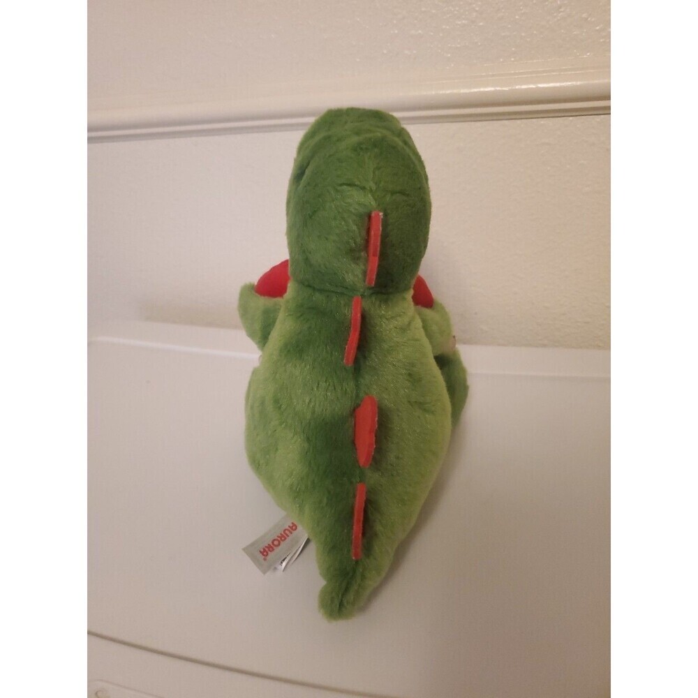 Aurora Green Dinosaur Plush Hearts You're One in‎ a Million 9 Inch Stuffed - Picture 9 of 16